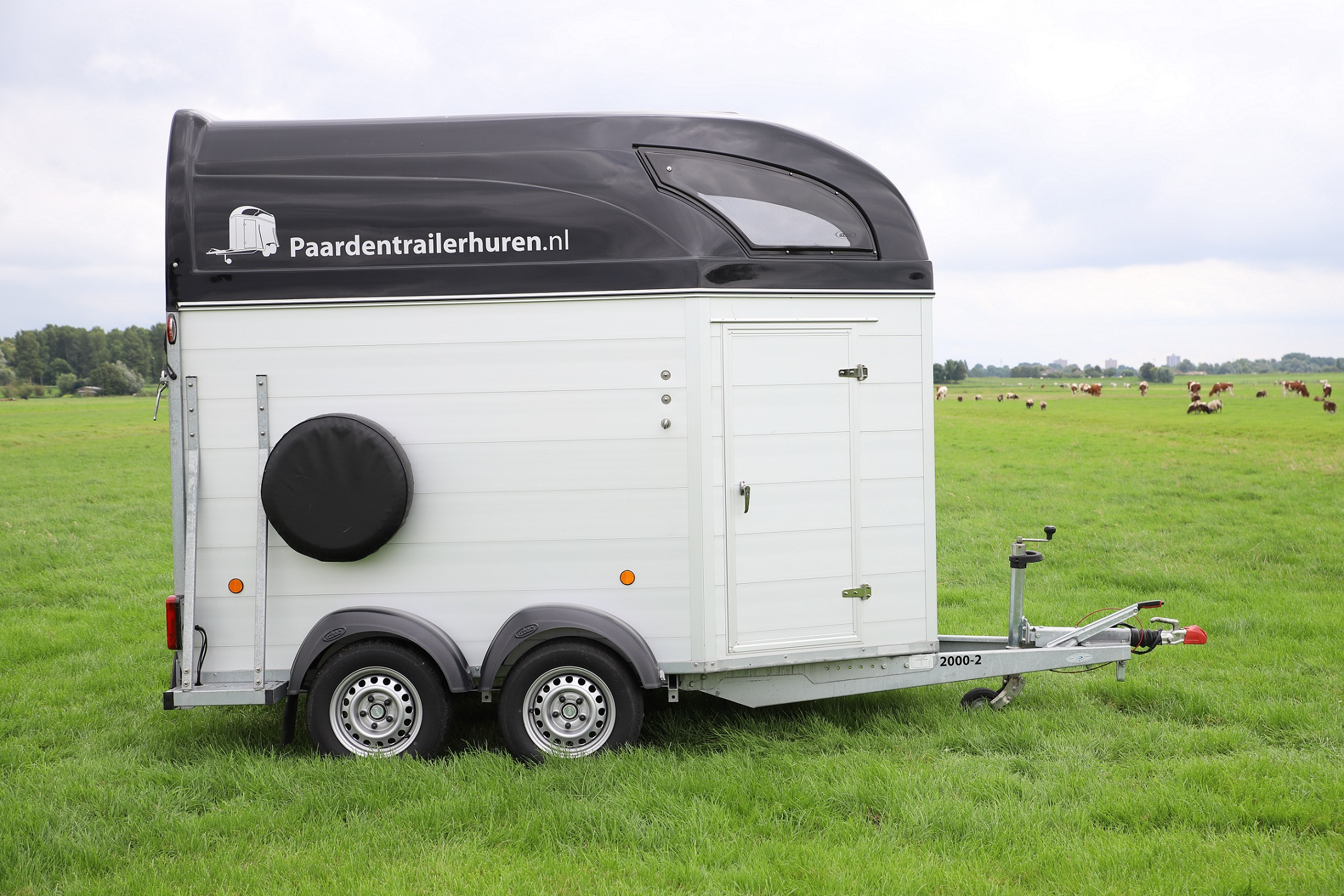 2 paardstrailer